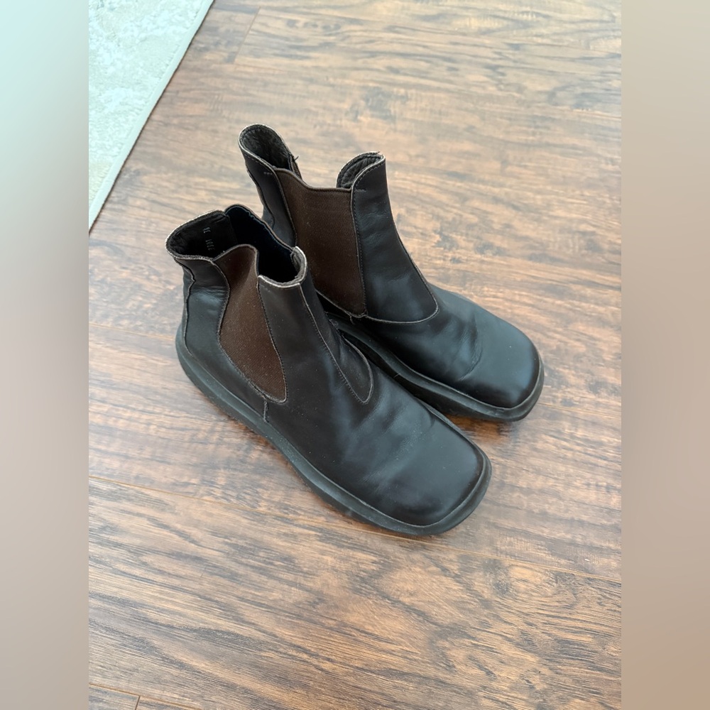 Prada Vintage Leather Boots FW 1999